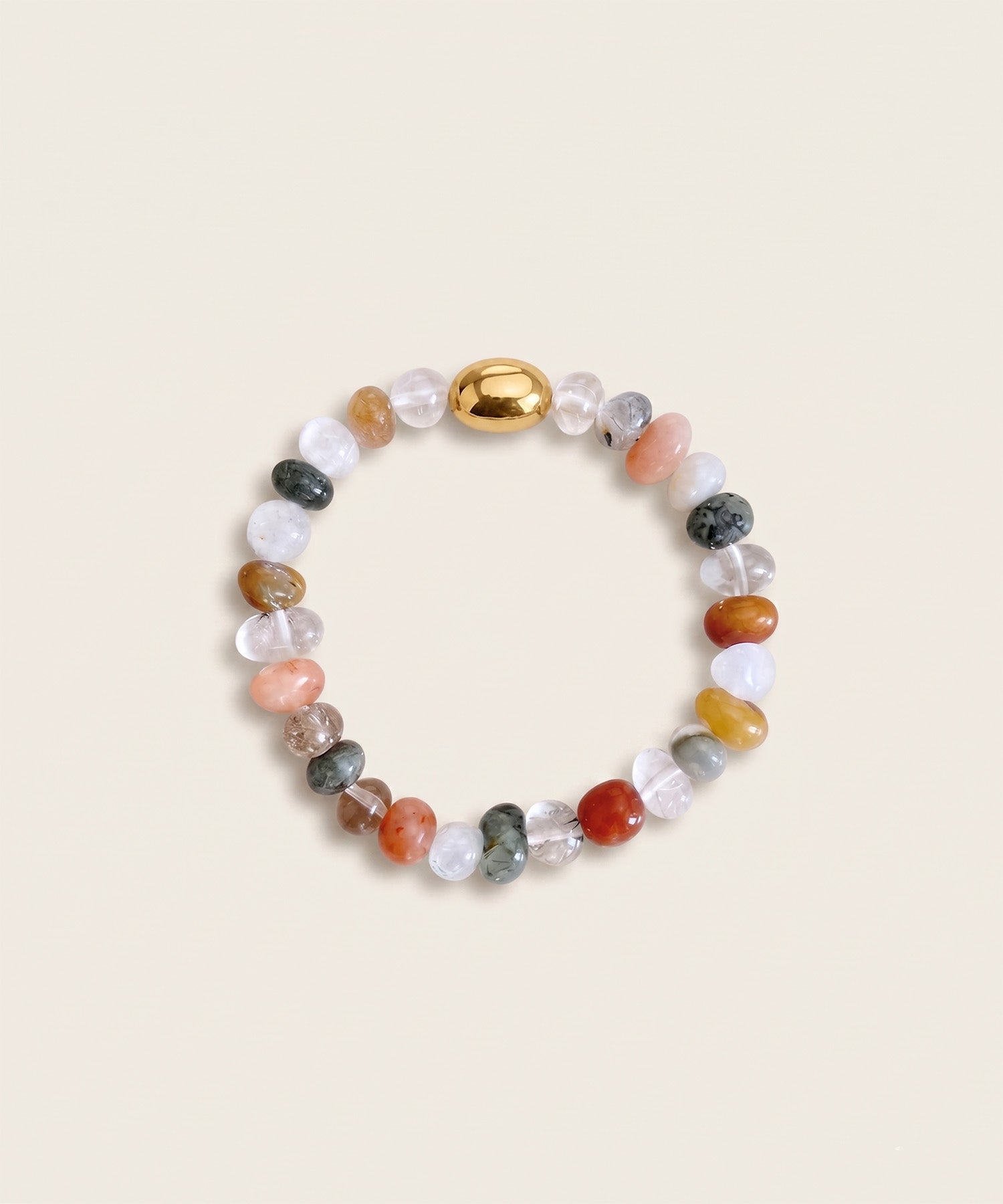 ANCIENT ASCENSION BRACELET WITH RUTILATED QUARTZ (LIMITED-EDITION)