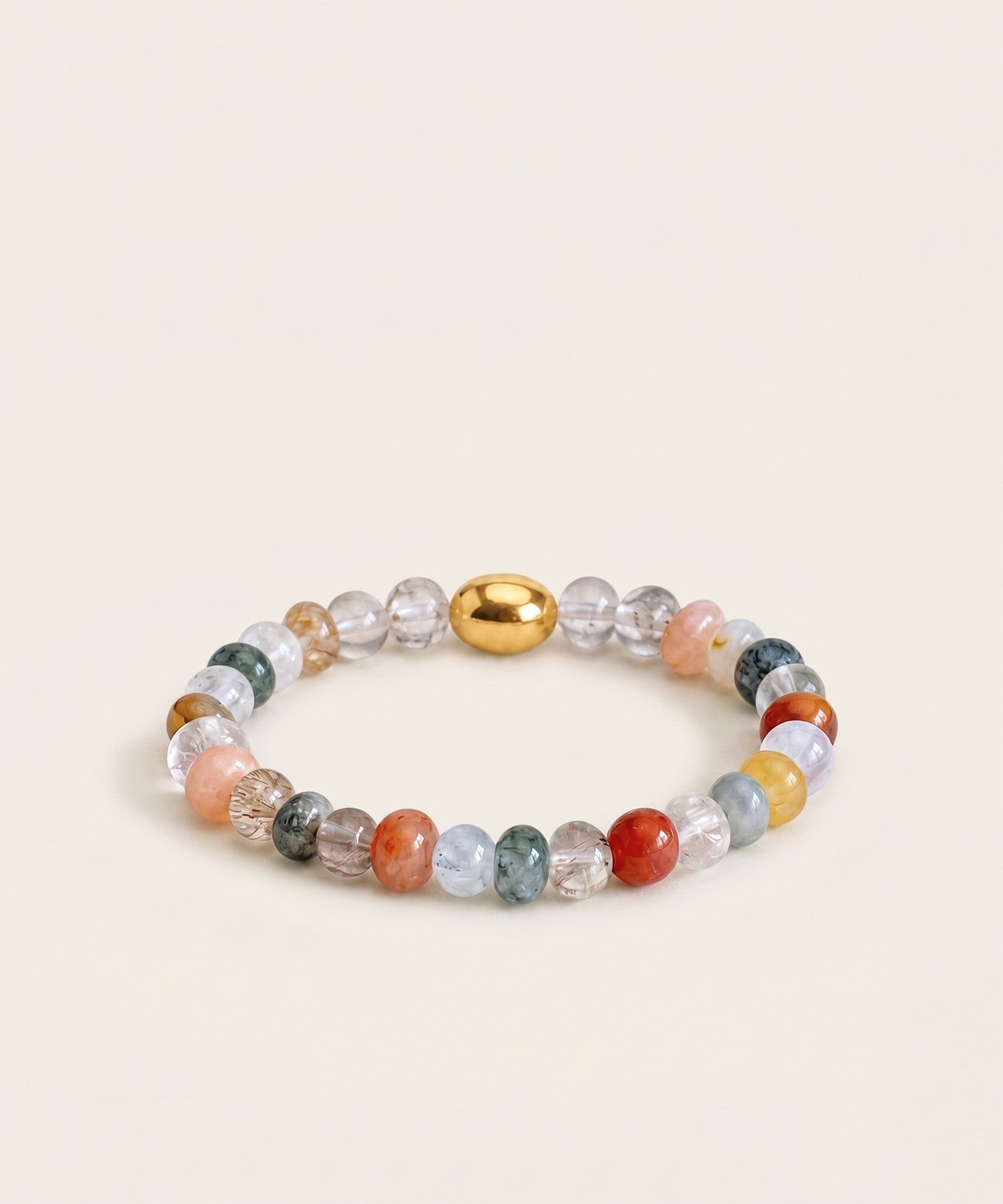 ANCIENT ASCENSION BRACELET WITH RUTILATED QUARTZ (LIMITED-EDITION)