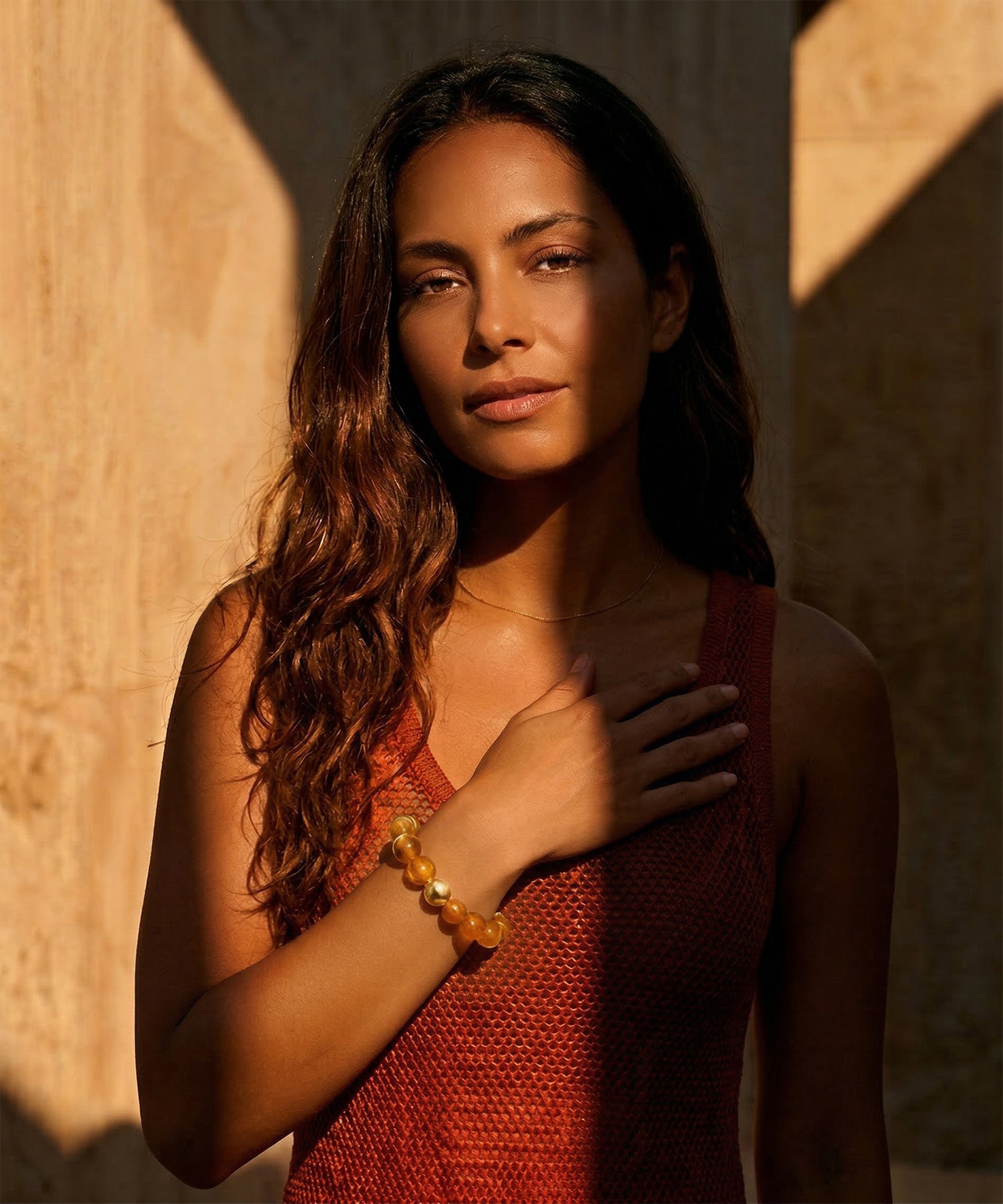 FIRE HORSE BRACELET WITH CITRINE & CARNELIAN (GRANDE-EDITION)
