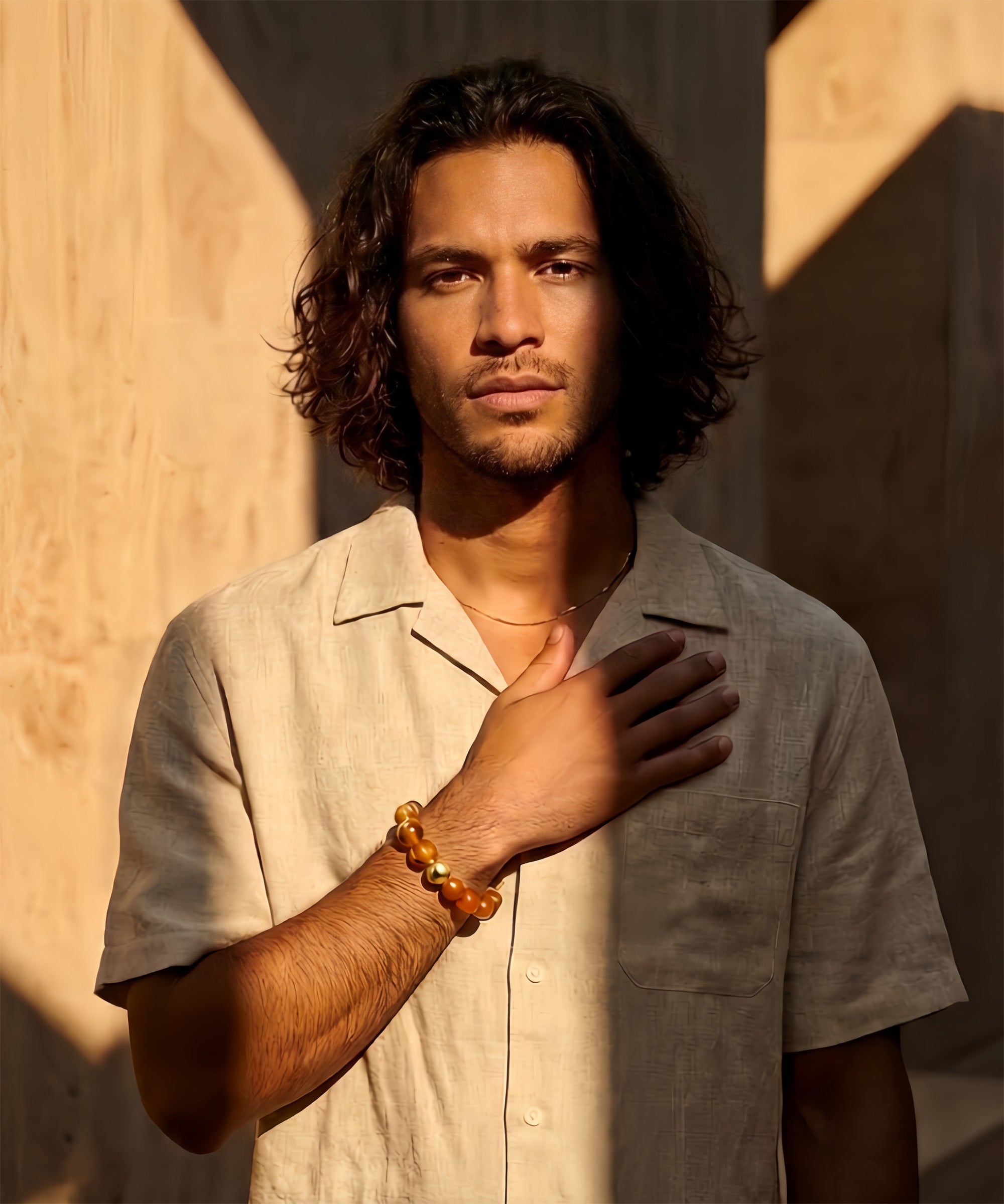 FIRE HORSE BRACELET WITH CITRINE & CARNELIAN (GRANDE-EDITION)