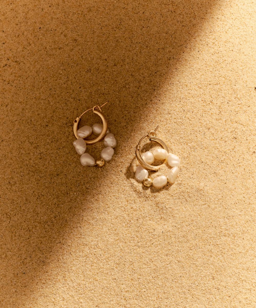 ISLAND DREAMS EARRINGS WITH PEARL