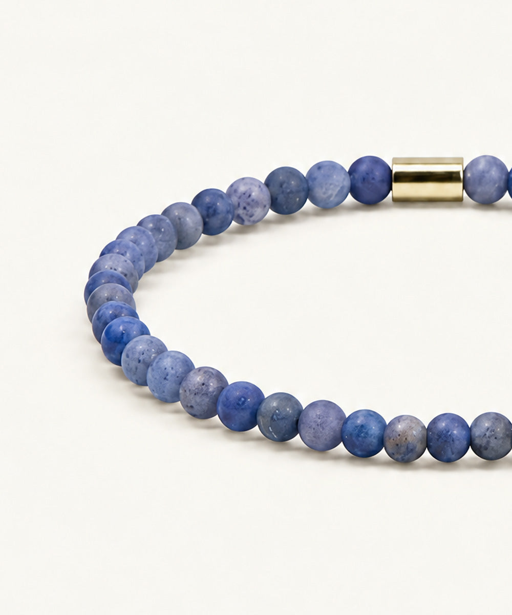 KINDRED CALM BRACELET WITH BLUE AVENTURINE