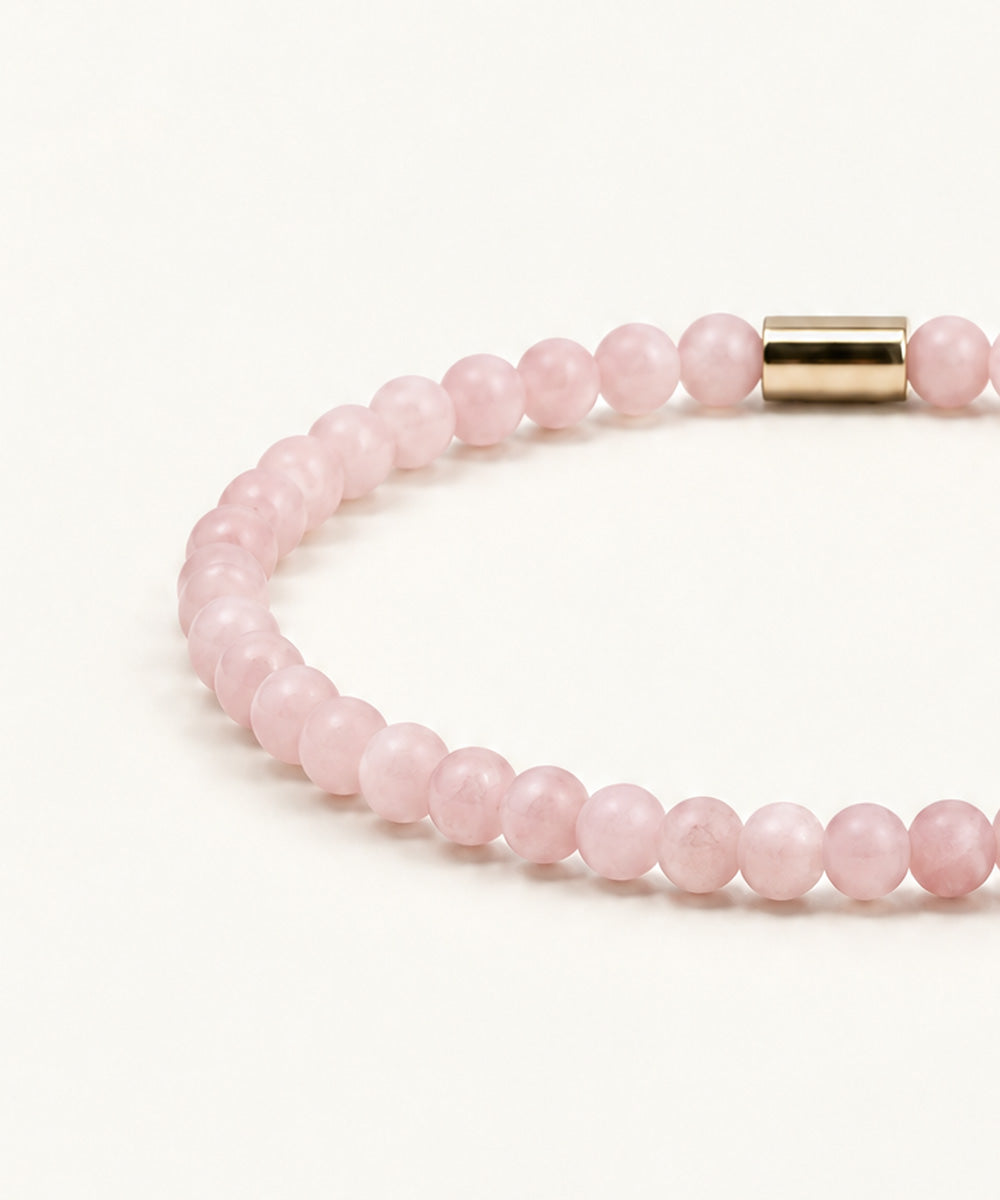 KINDRED LOVE BRACELET WITH ROSE QUARTZ