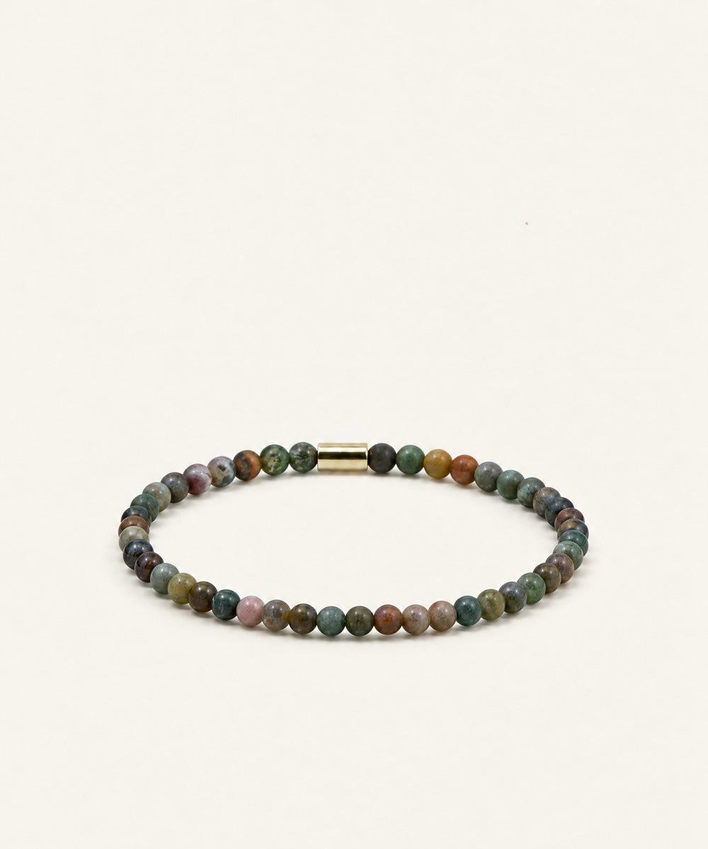 KINDRED WISDOM BRACELET WITH INDIAN AGATE