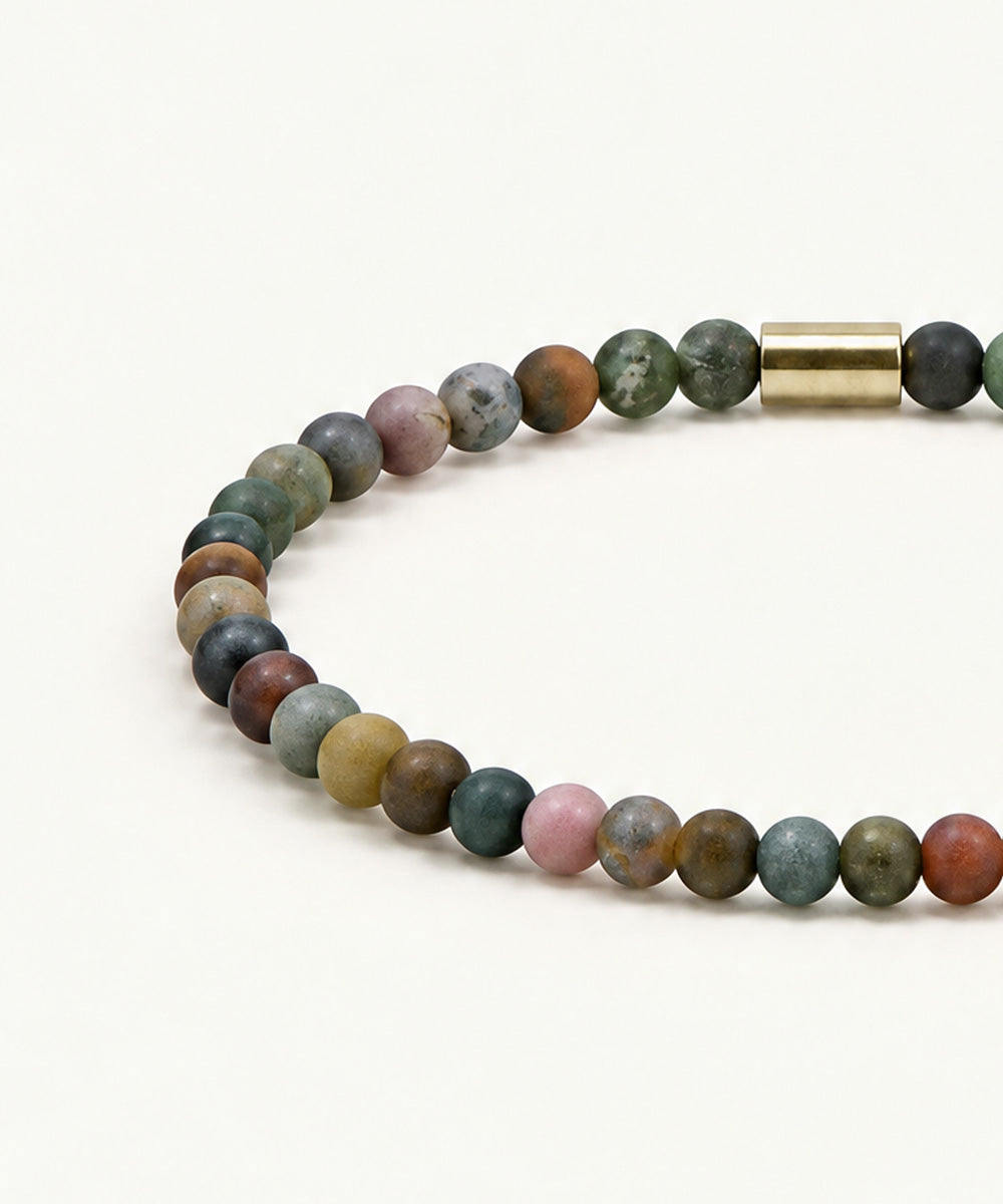 KINDRED WISDOM BRACELET WITH INDIAN AGATE