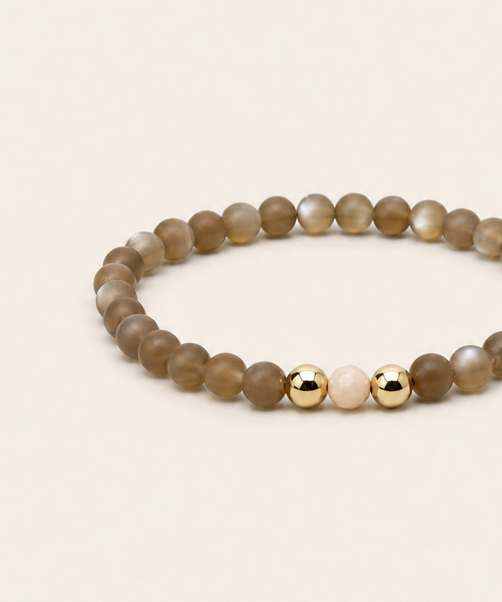 LIBRA HOPE BRACELET WITH OPAL & MOONSTONE