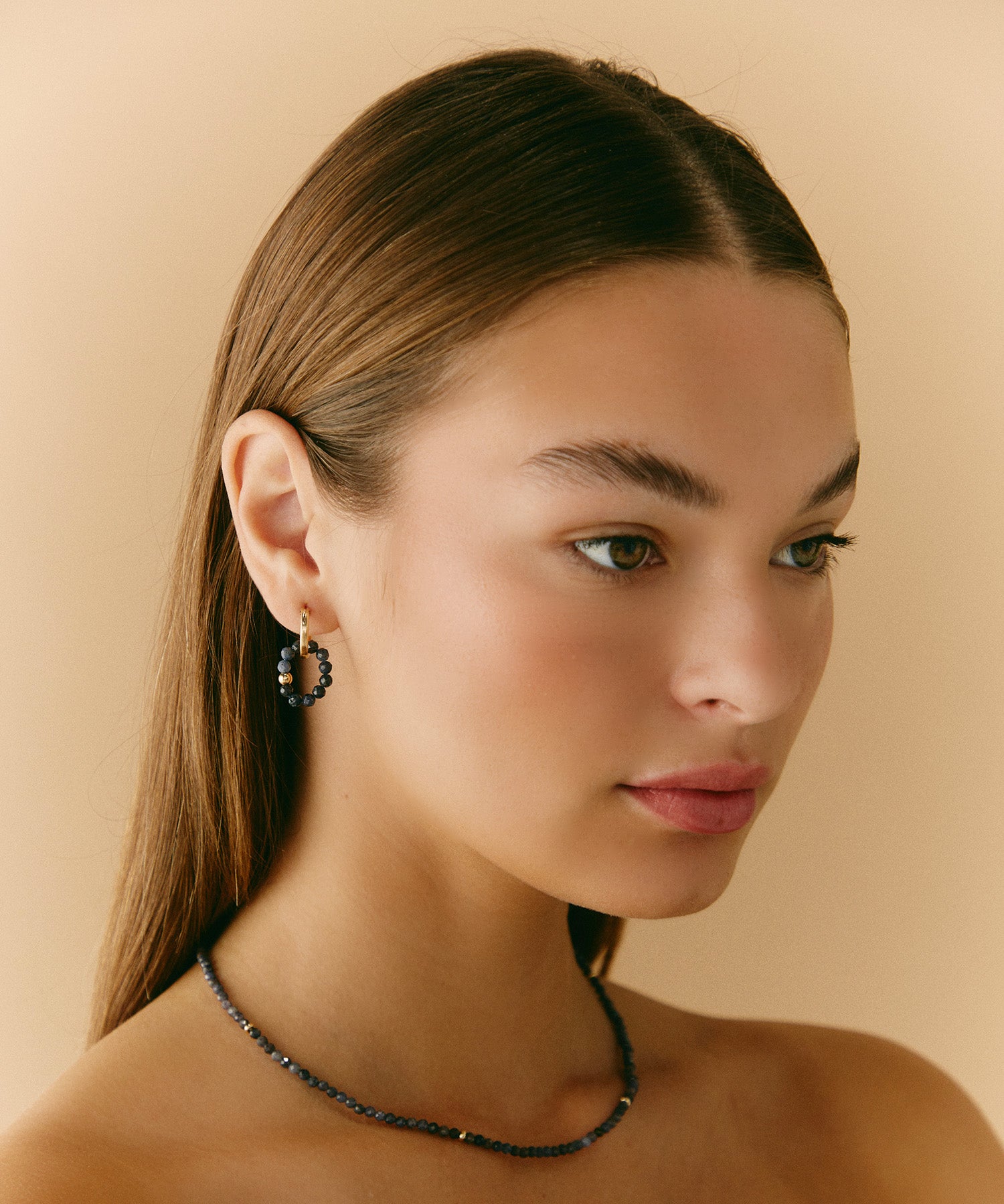 PRECIOUS WISDOM EARRINGS WITH SAPPHIRE