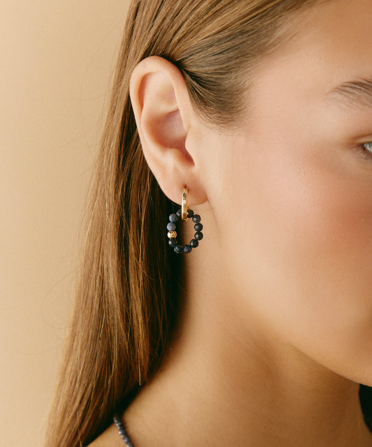 PRECIOUS WISDOM EARRINGS WITH SAPPHIRE
