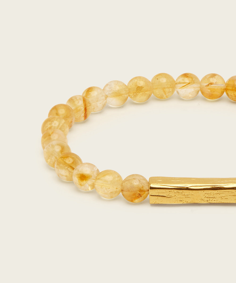 PRIMAL RADIANCE BRACELET WITH CITRINE