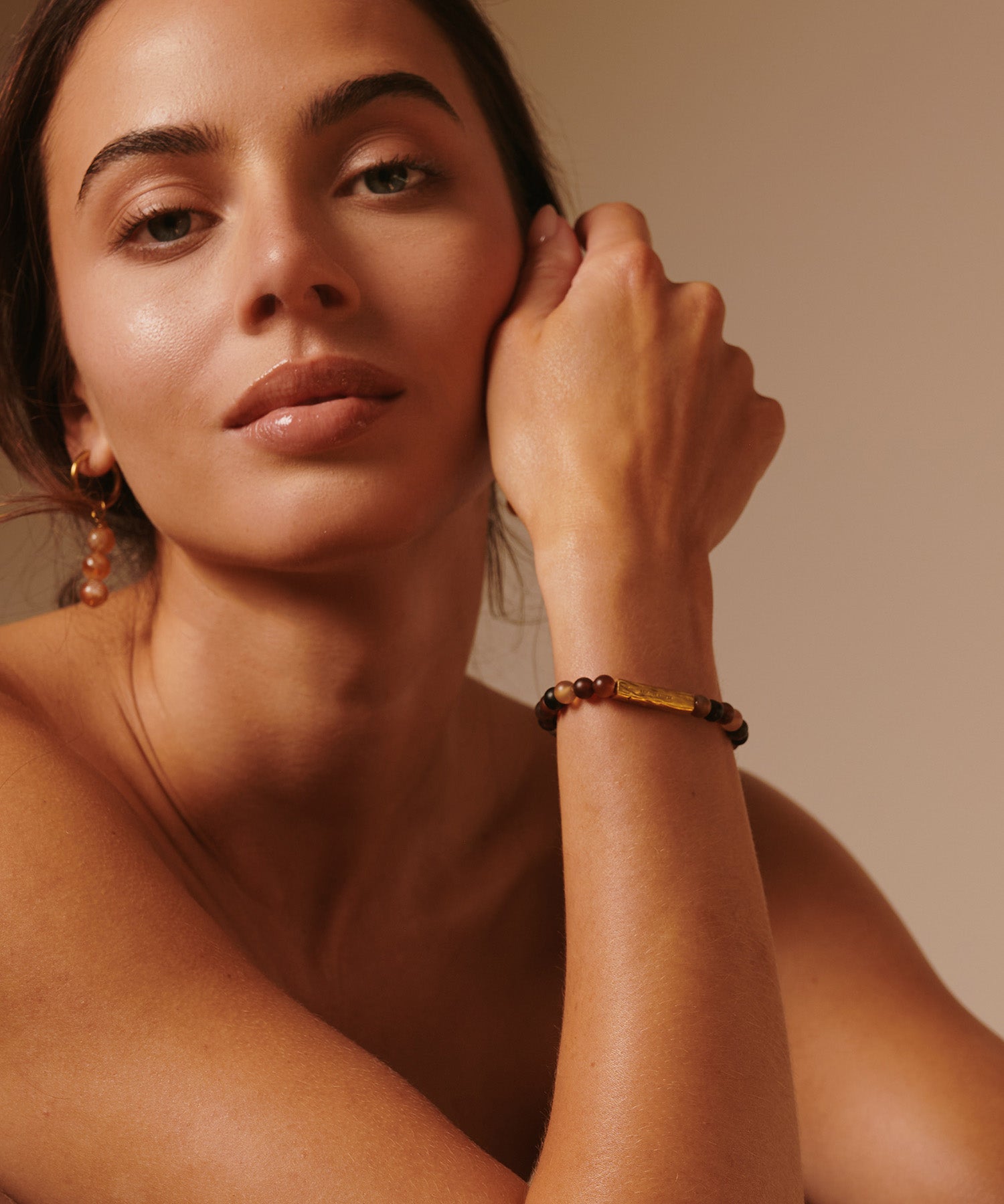 PRIMAL WARRIOR BRACELET WITH SARDONYX