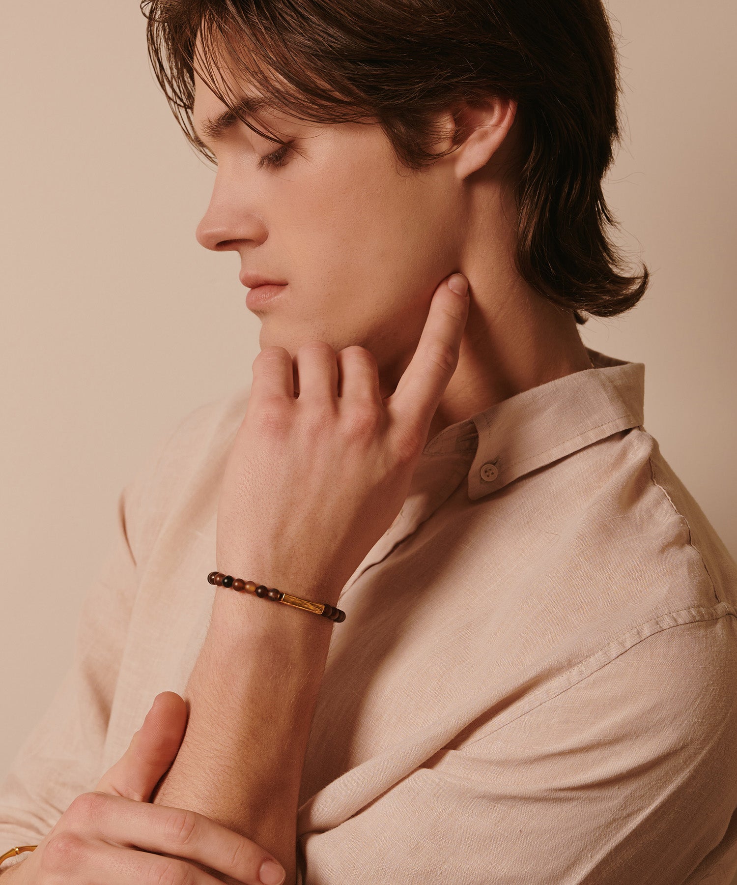 PRIMAL WARRIOR BRACELET WITH SARDONYX