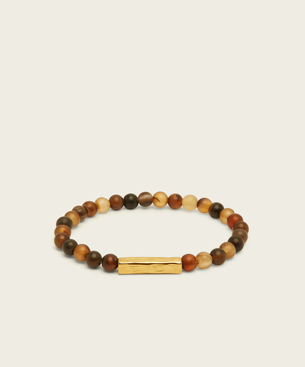 PRIMAL WARRIOR BRACELET WITH SARDONYX