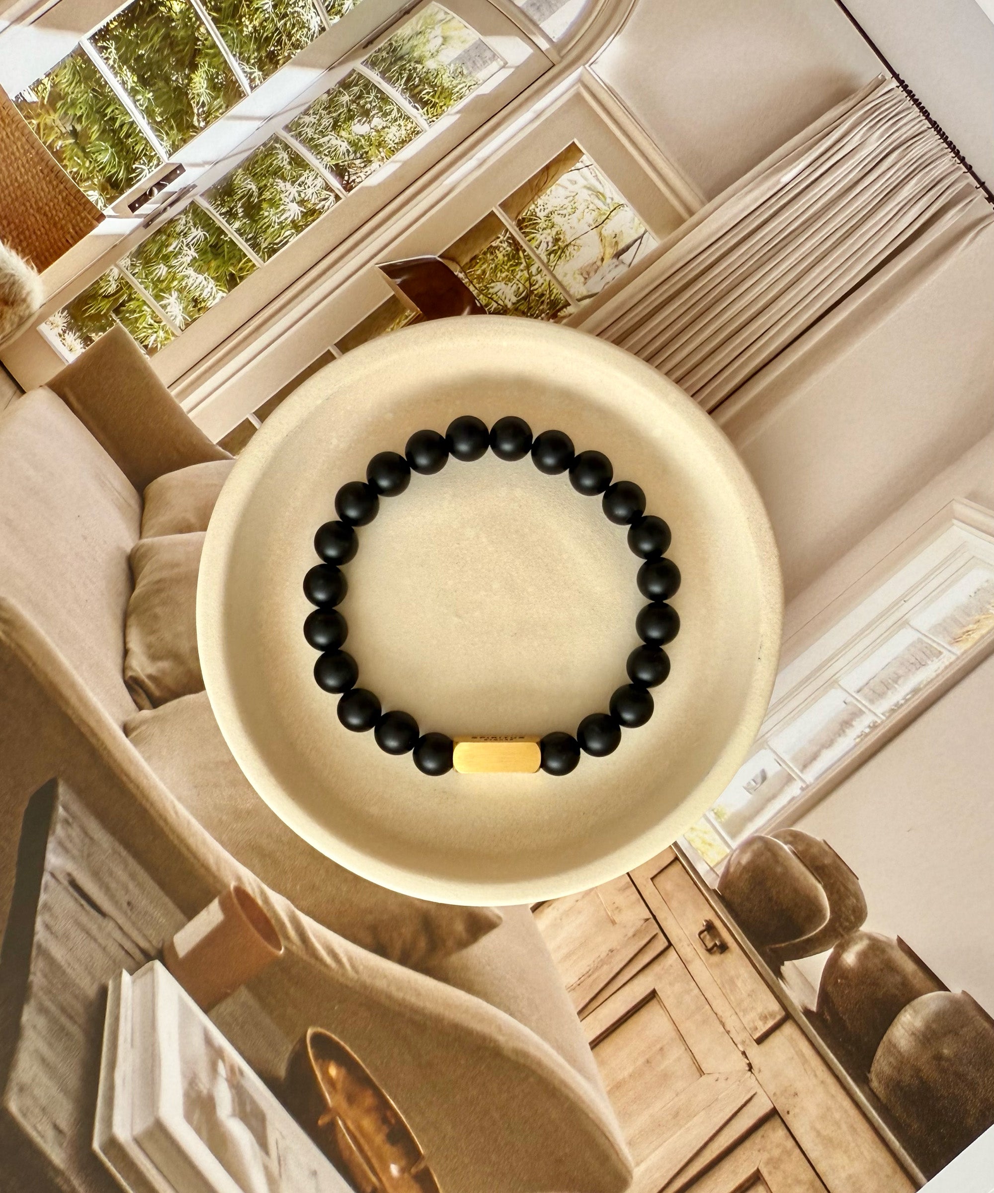 RESILIENCE BRACELET WITH ONYX (LIMITED-EDITION)