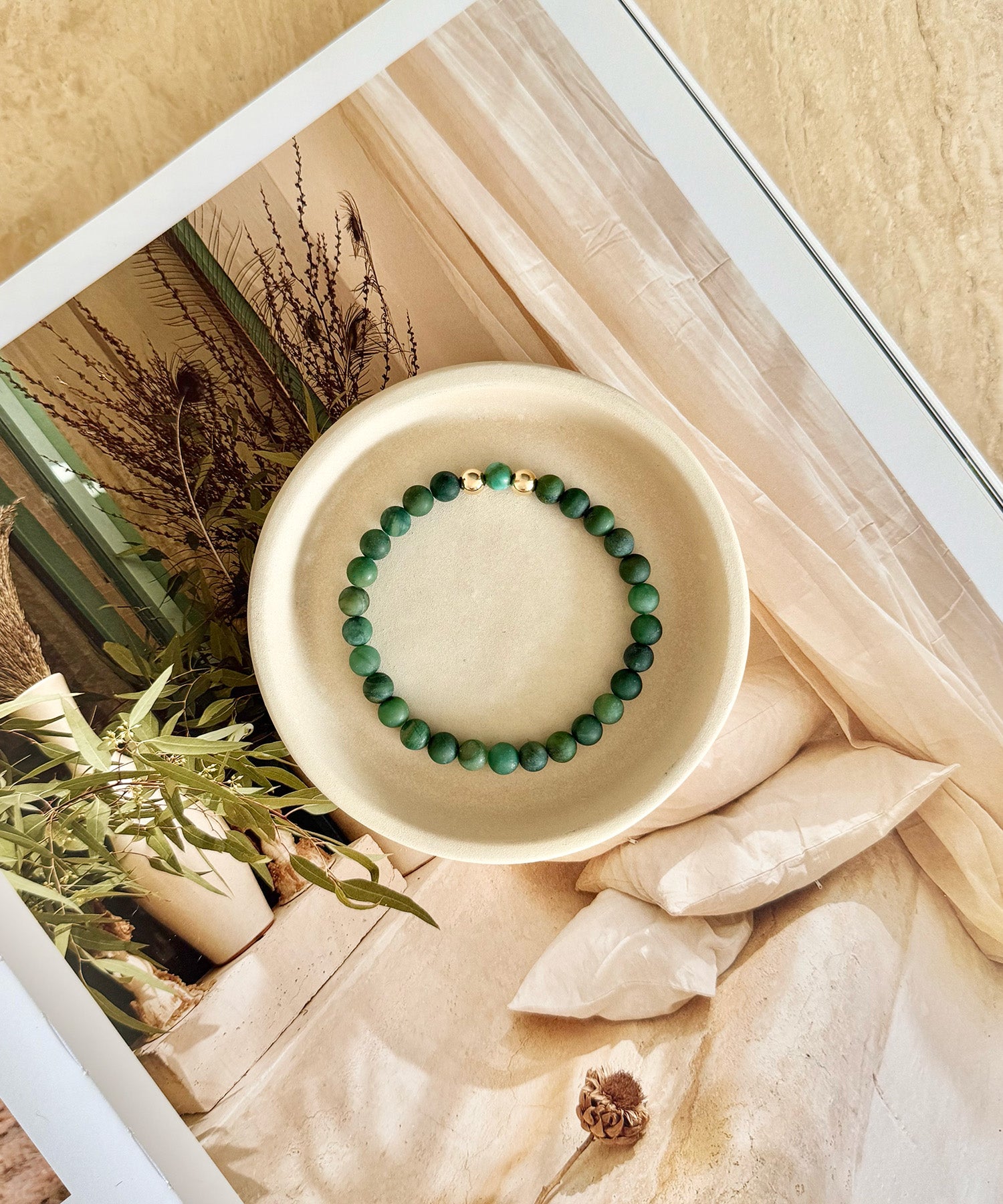 SAGITTARIUS ABUNDANCE BRACELET WITH TURQUOISE & AFRICAN JADE