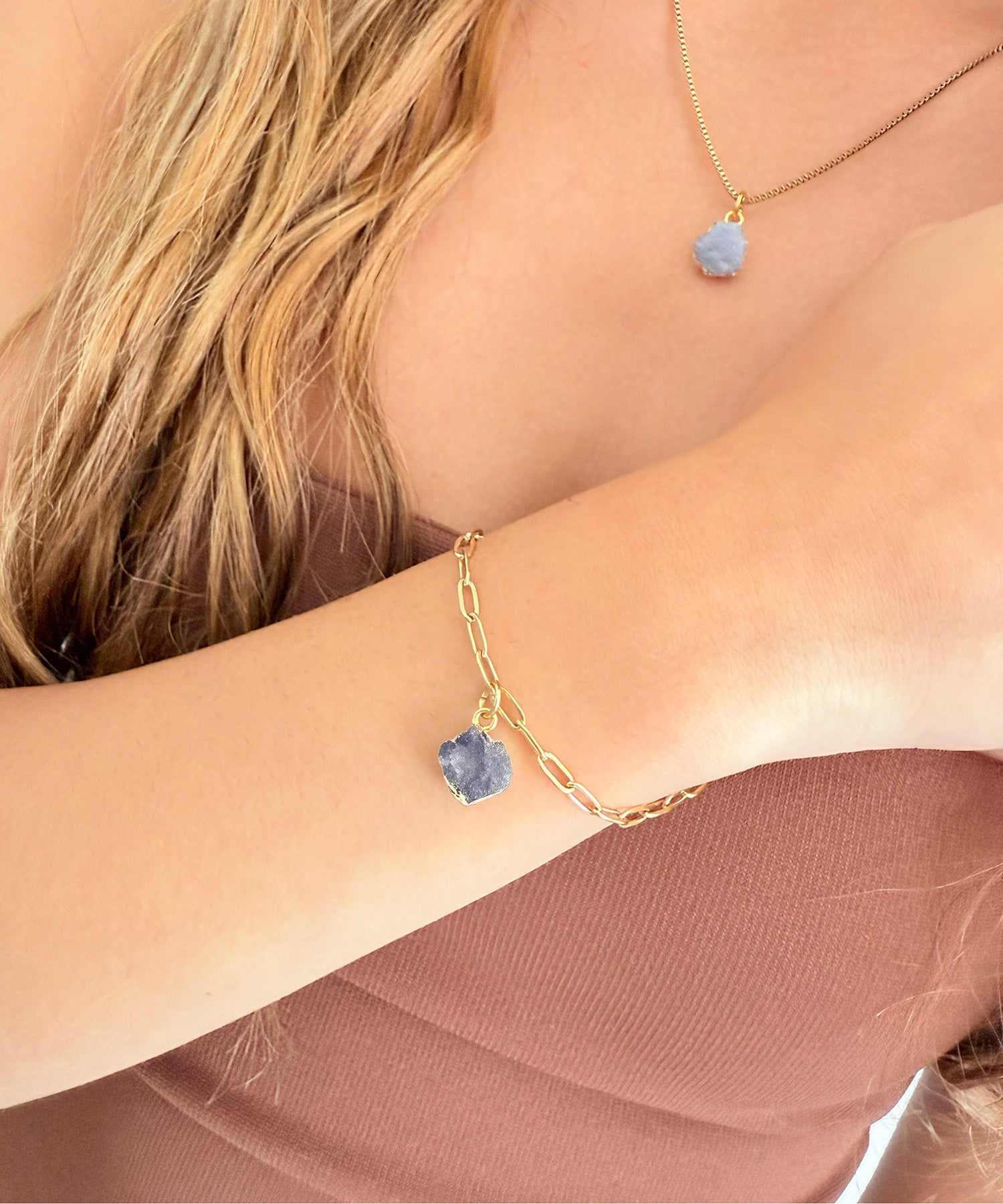 THE SAGITTARIUS BRACELET WITH TANZANITE