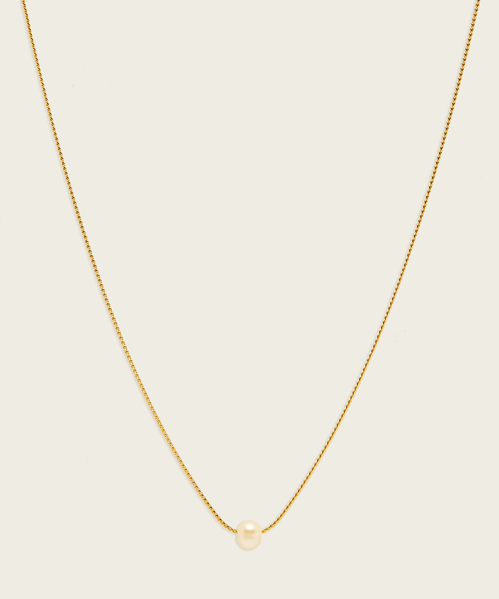 THE CALM TIDES NECKLACE WITH PEARL