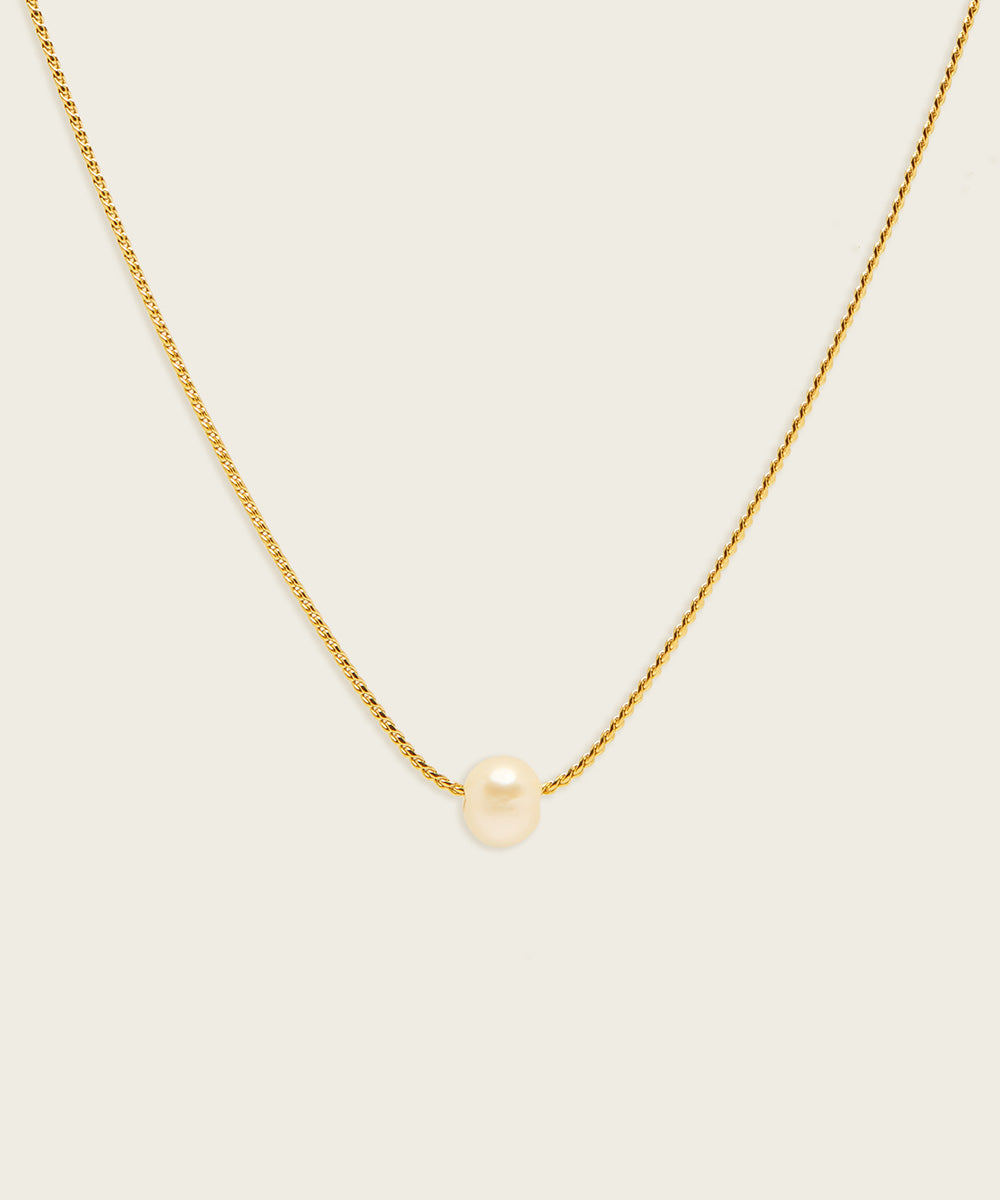 THE CALM TIDES NECKLACE WITH PEARL