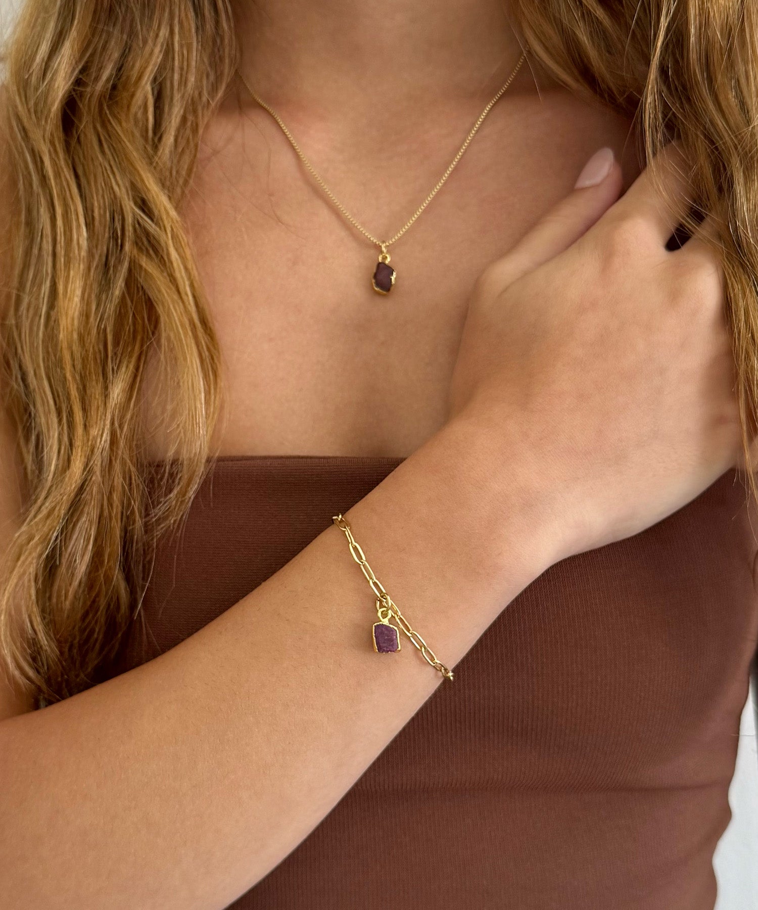 THE CANCERIAN BRACELET WITH RUBY