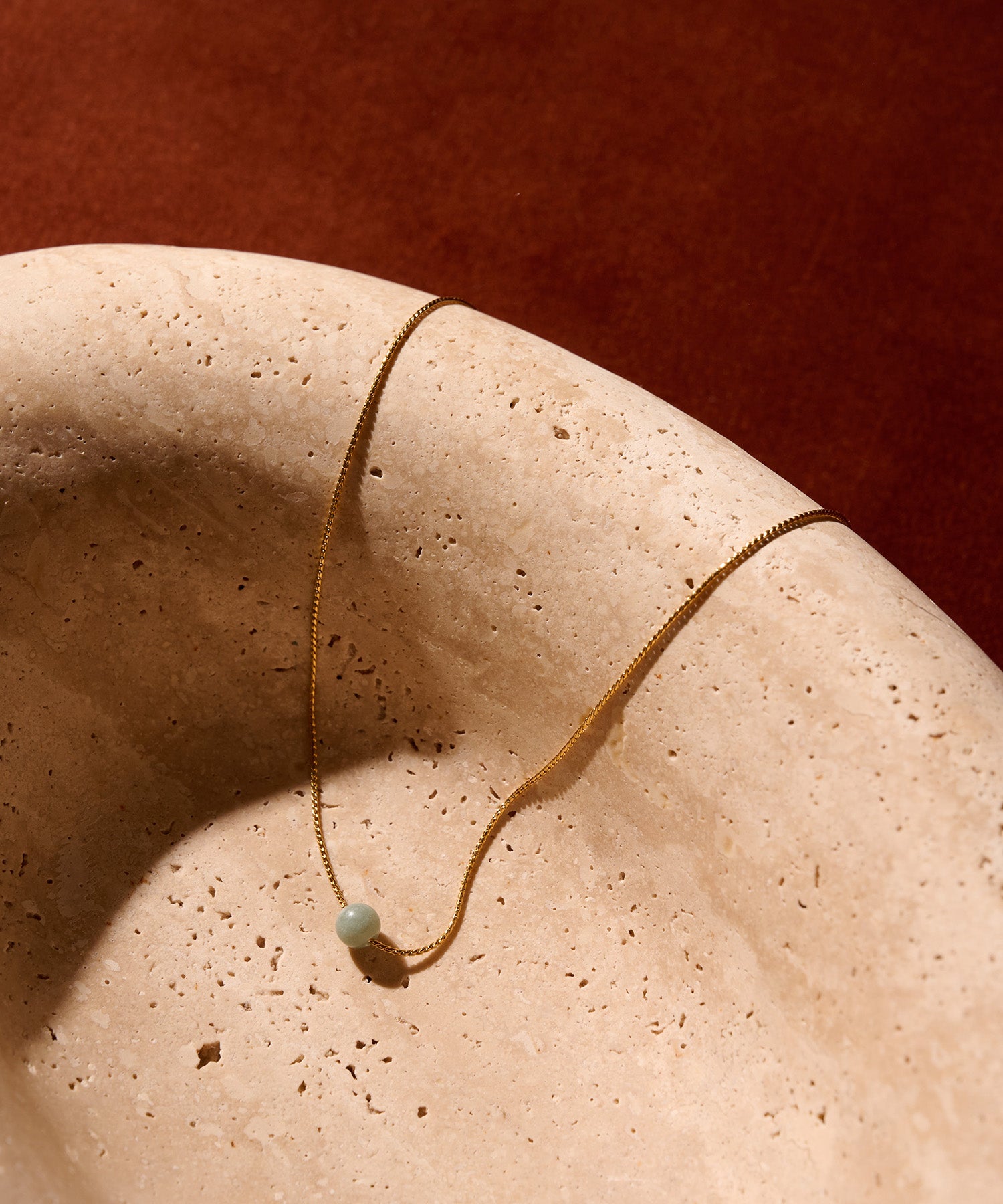 THE ETERNAL ABUNDANCE NECKLACE WITH JADE