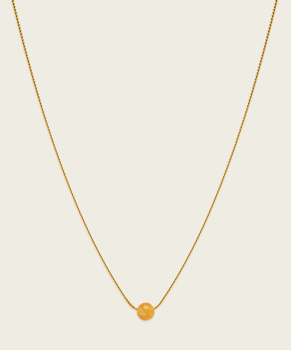 THE GOLDEN OPTIMIST NECKLACE WITH CITRINE