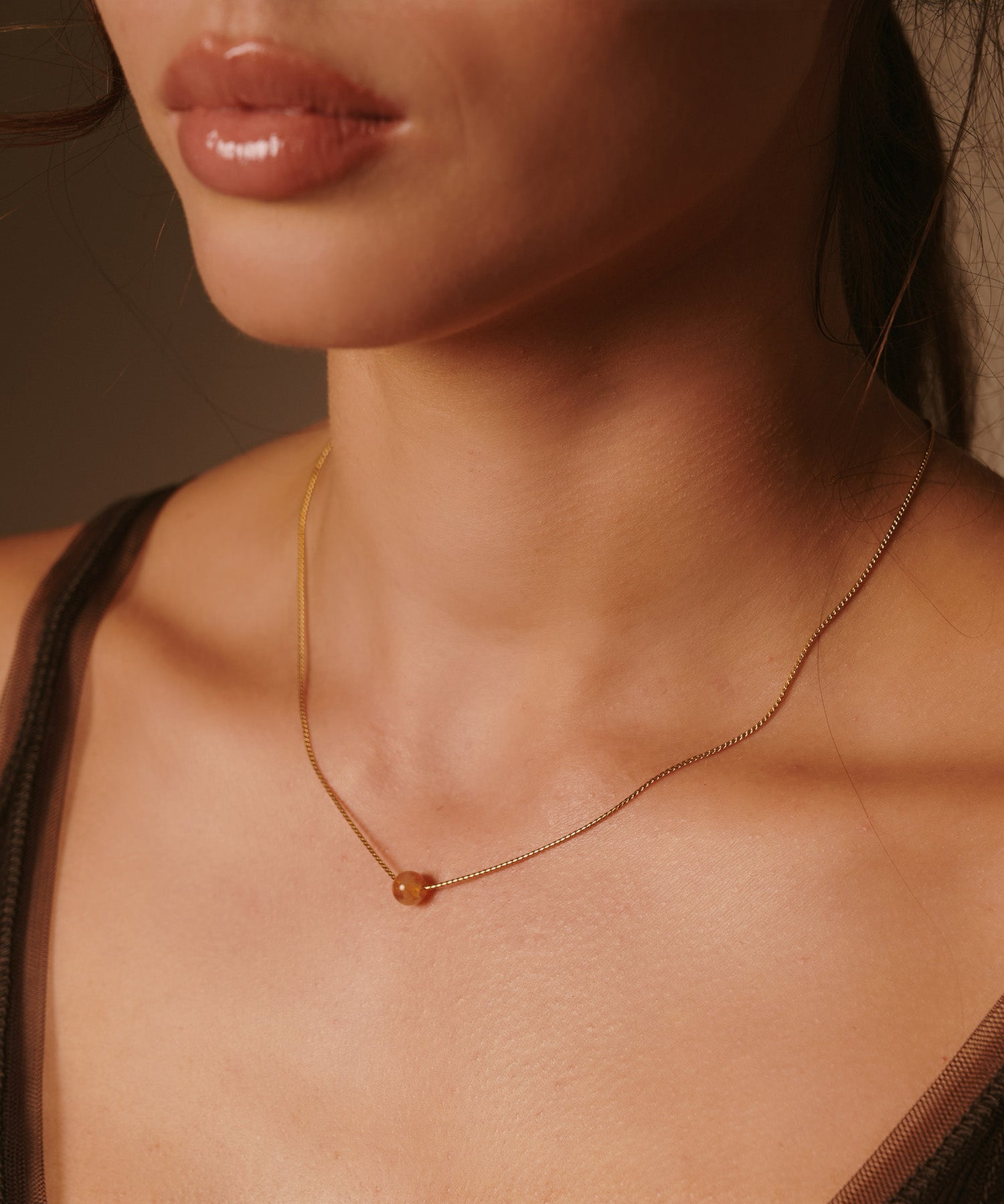 THE GOLDEN OPTIMIST NECKLACE WITH CITRINE