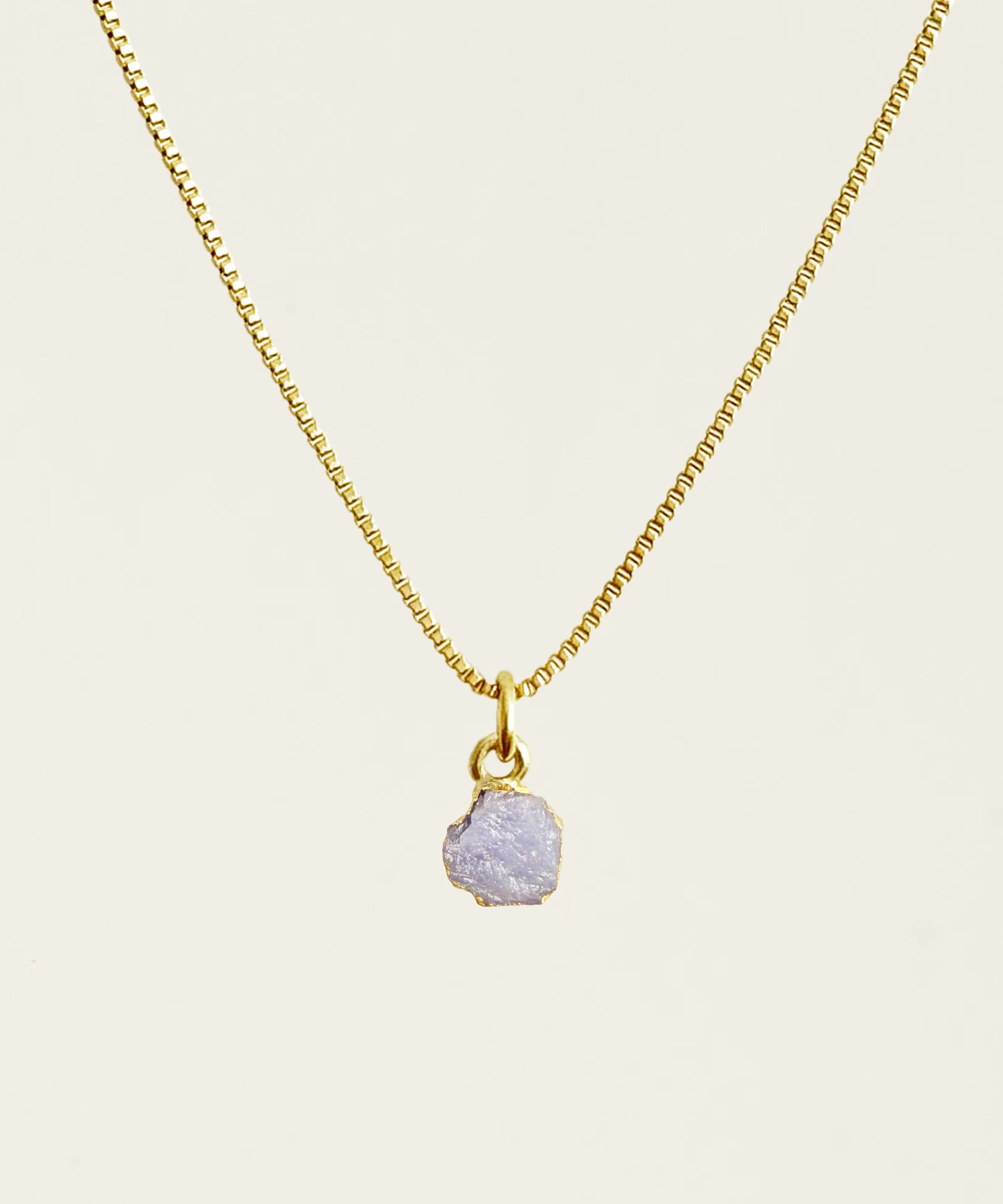 THE SAGITTARIUS NECKLACE WITH TANZANITE