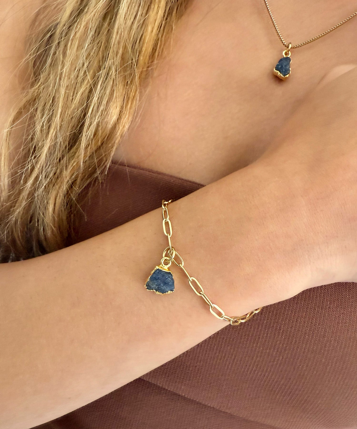THE VIRGO BRACELET WITH SAPPHIRE