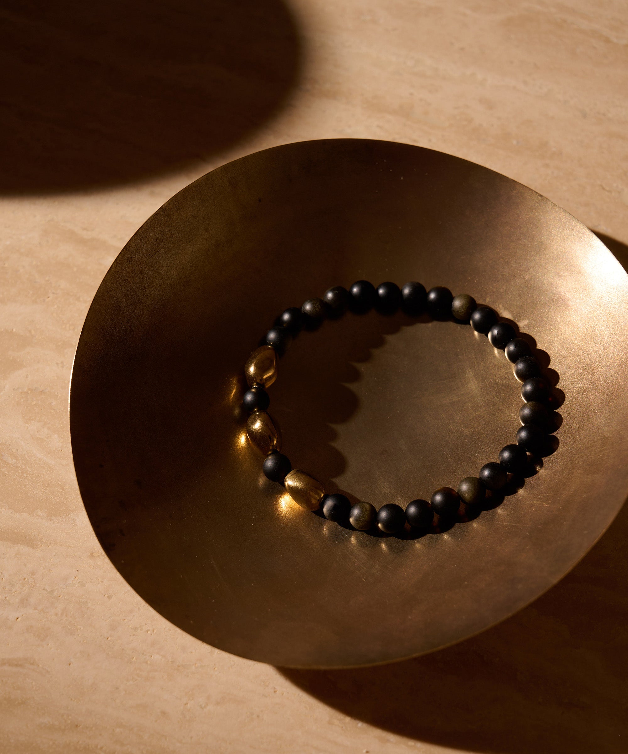 TRUE SPIRIT BRACELET WITH OBSIDIAN