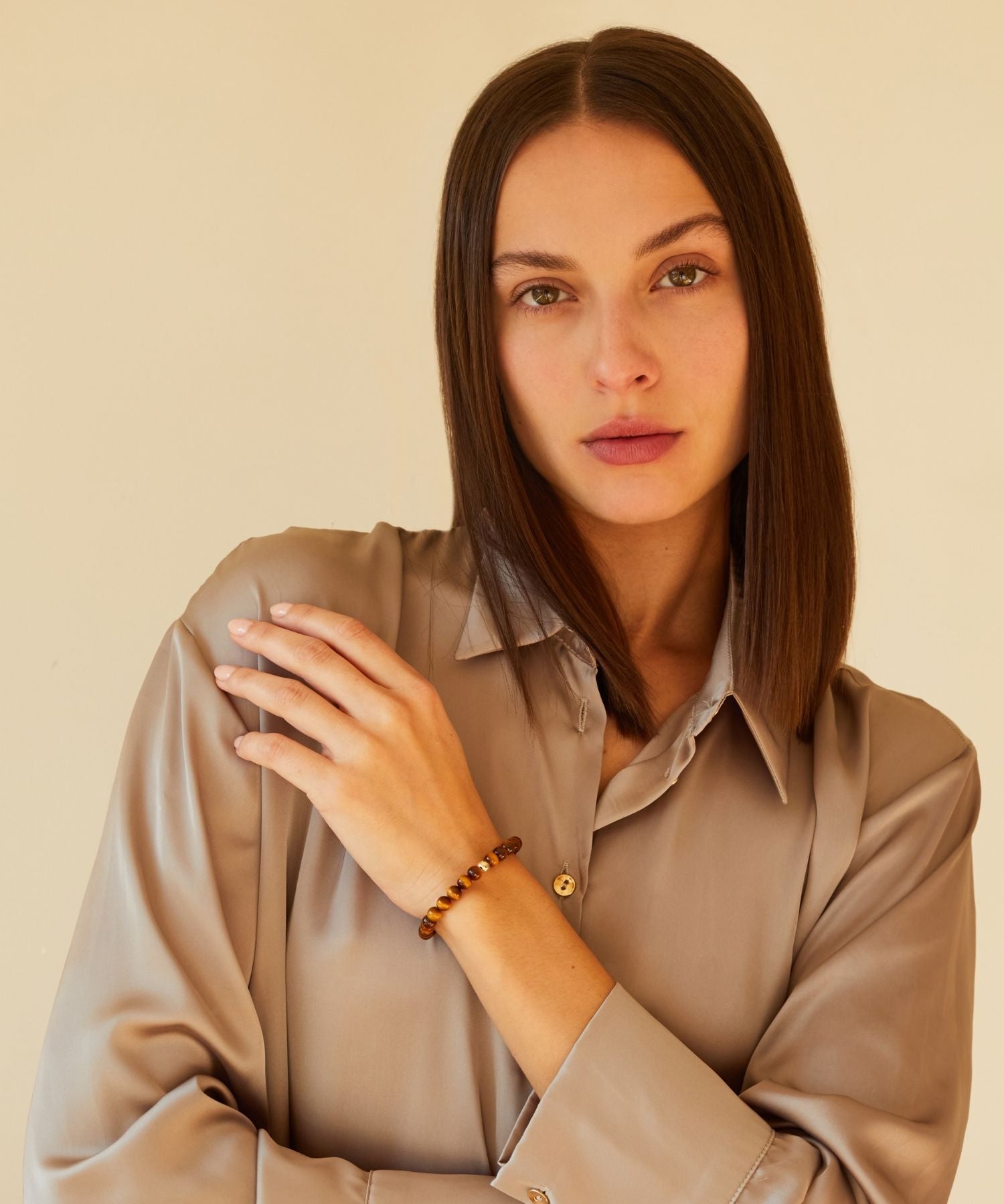MANIFESTATION BRACELET WITH TIGERS EYE