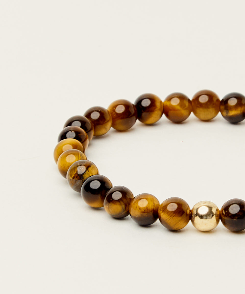 MANIFESTATION BRACELET WITH TIGERS EYE