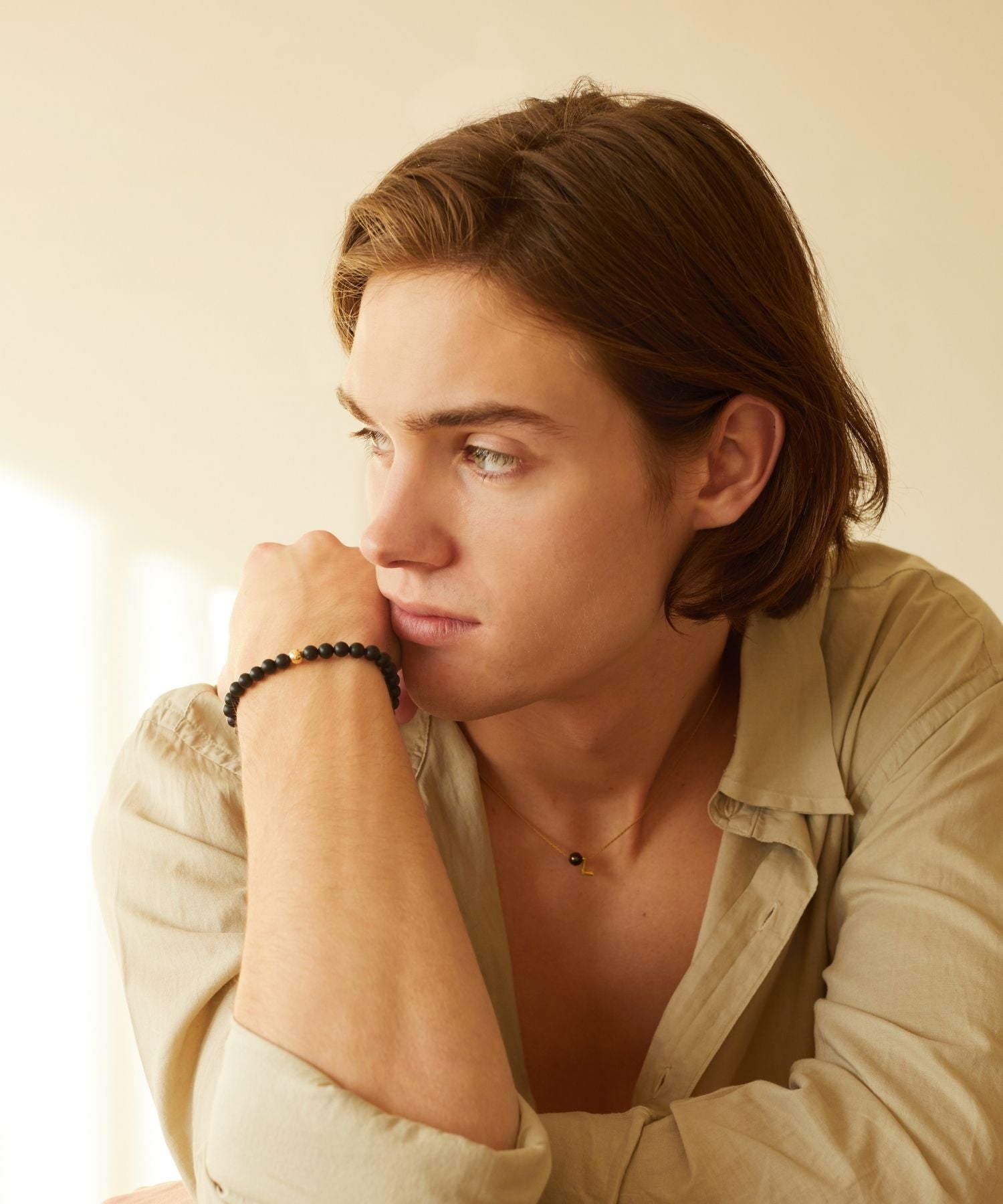 PROTECTION BRACELET WITH ONYX