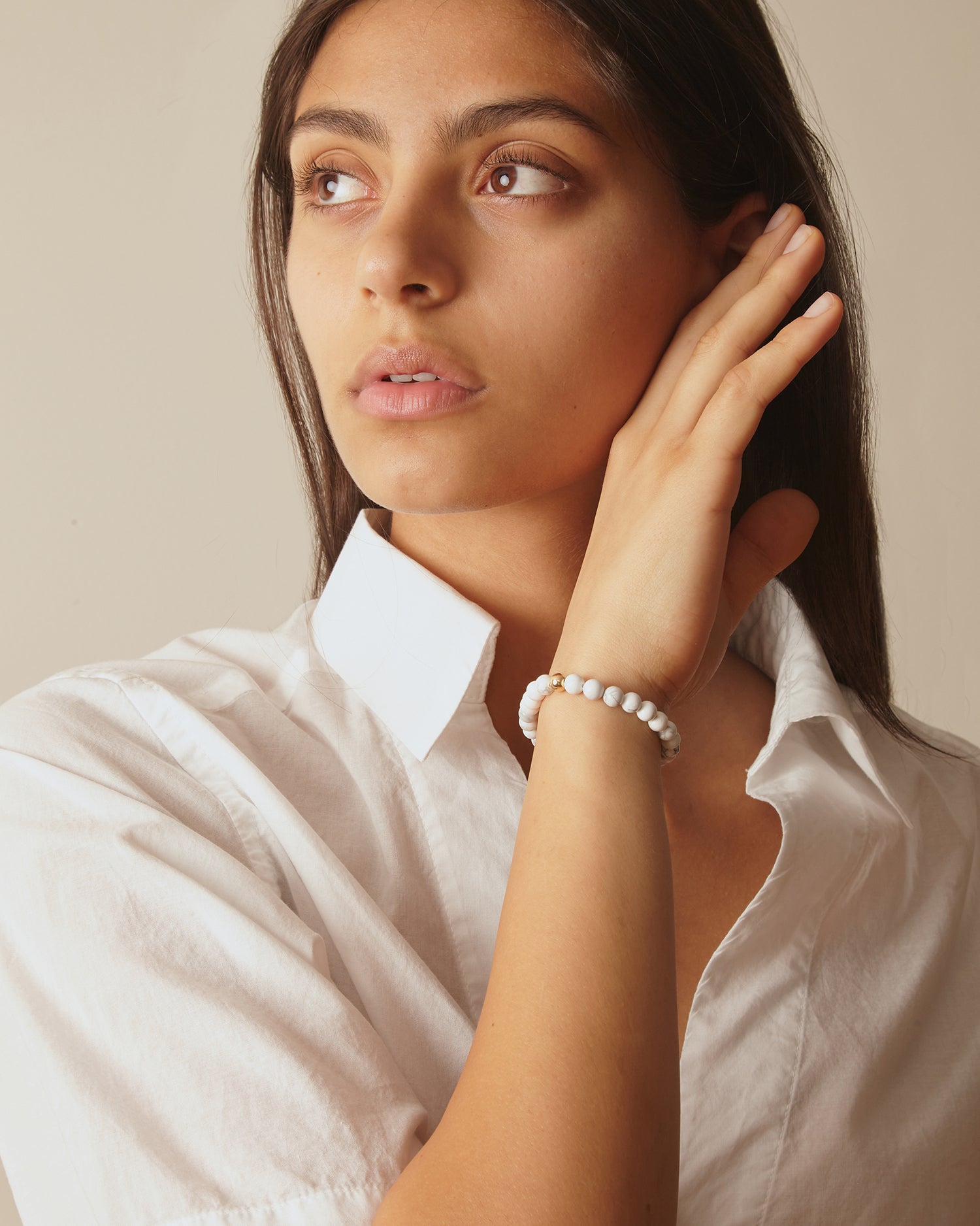 SERENITY BRACELET WITH HOWLITE