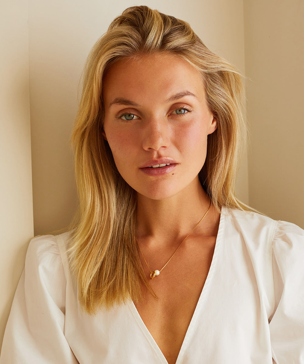 SOULMATES NECKLACE WITH AKOYA PEARL