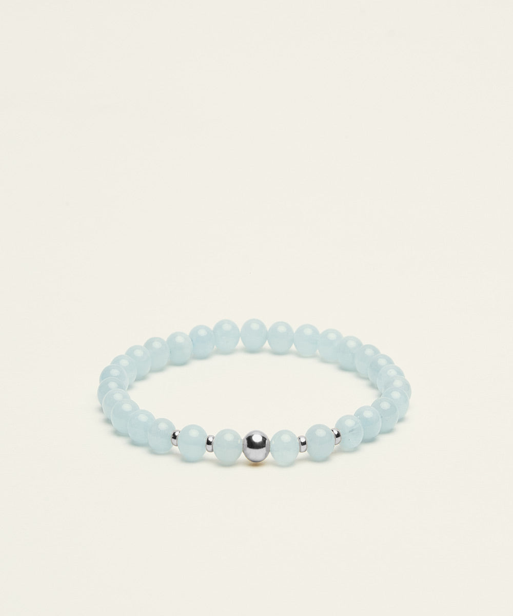 THE SEA-FARER BRACELET WITH AQUAMARINE
