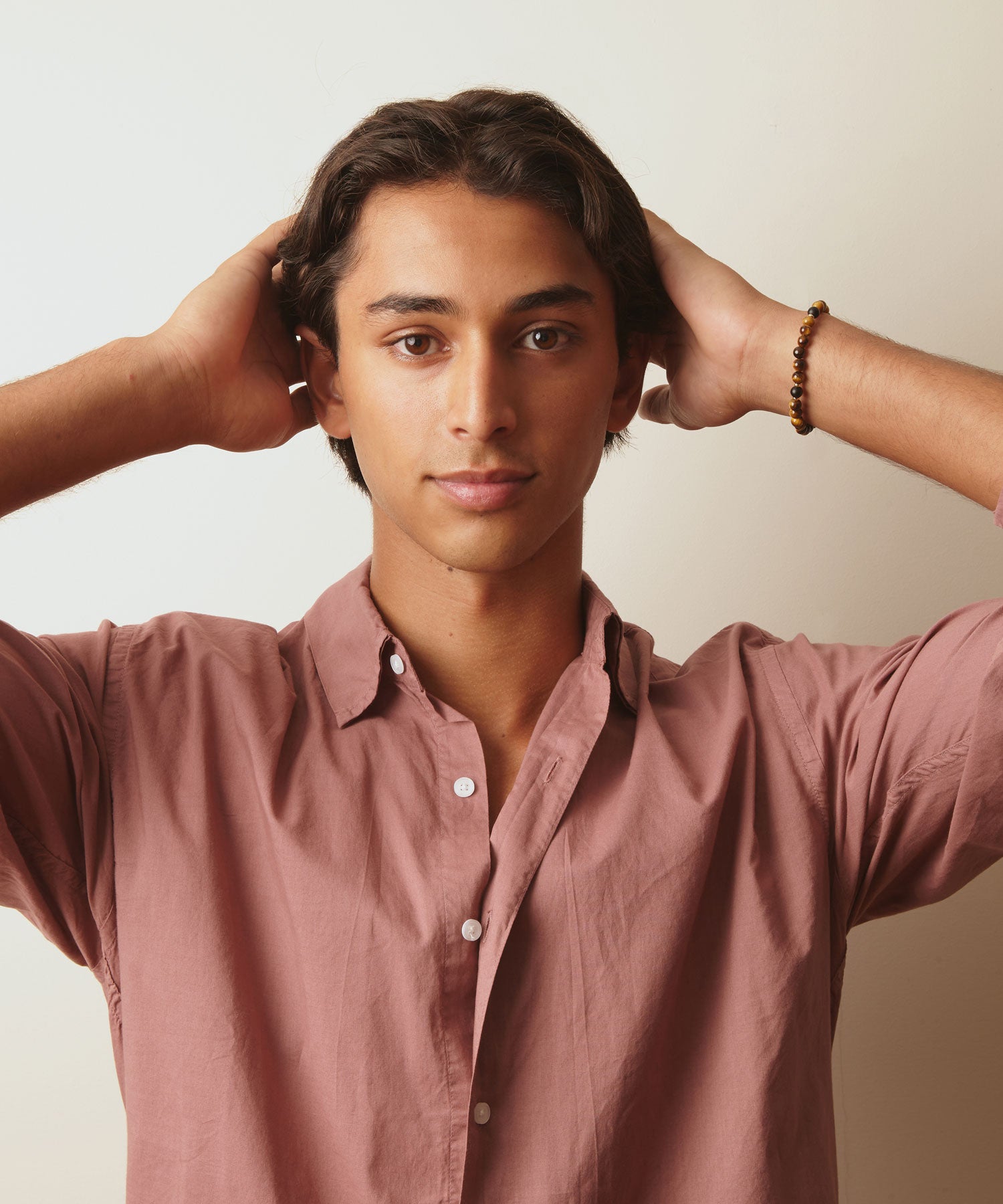 UNIVERSAL INSPIRATION BRACELET WITH TIGERS EYE & ONYX