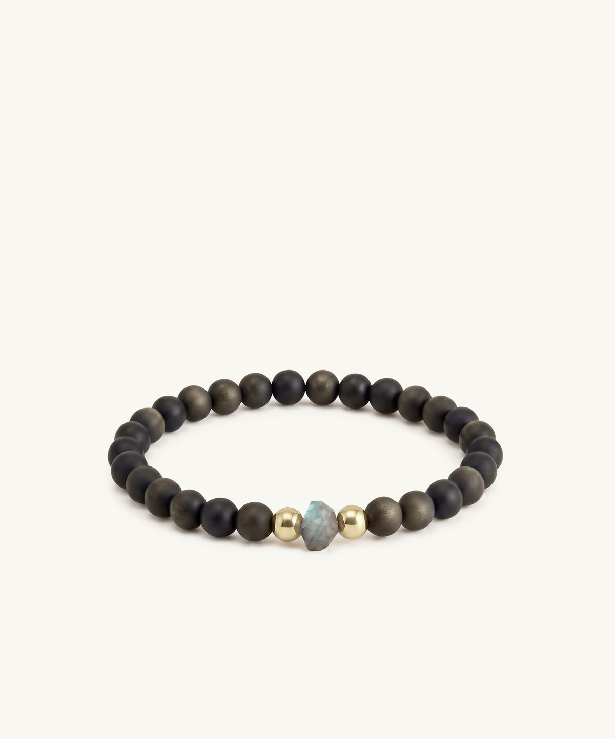 ALCHEMIST BRACELET WITH LABRADORITE & GOLDEN OBSIDIAN
