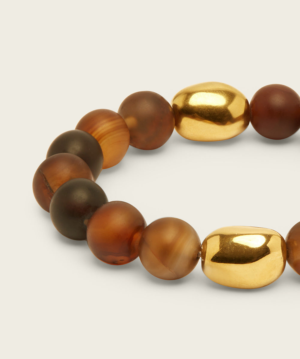 ANCIENT STRENGTH BRACELET WITH SARDONYX