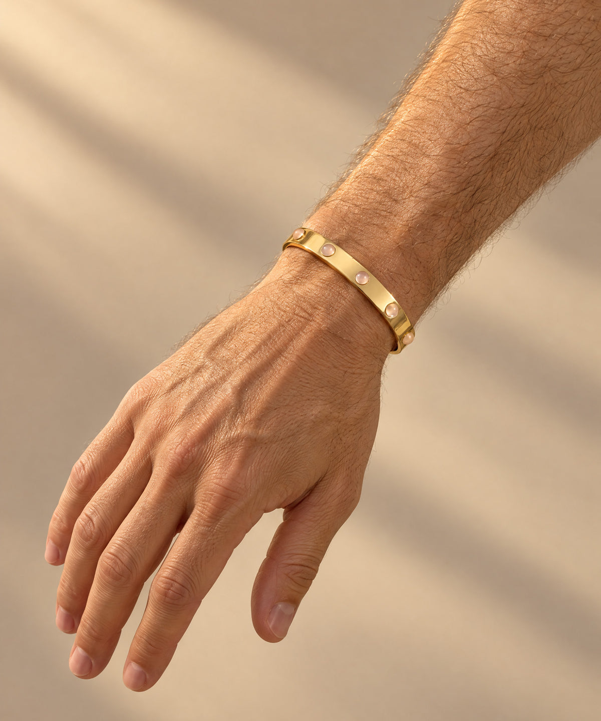 BELOVED BRACELET WITH ROSE QUARTZ