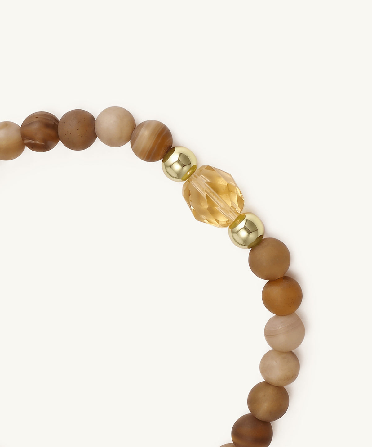 EXPLORER BRACELET WITH CITRINE & SARDONYX