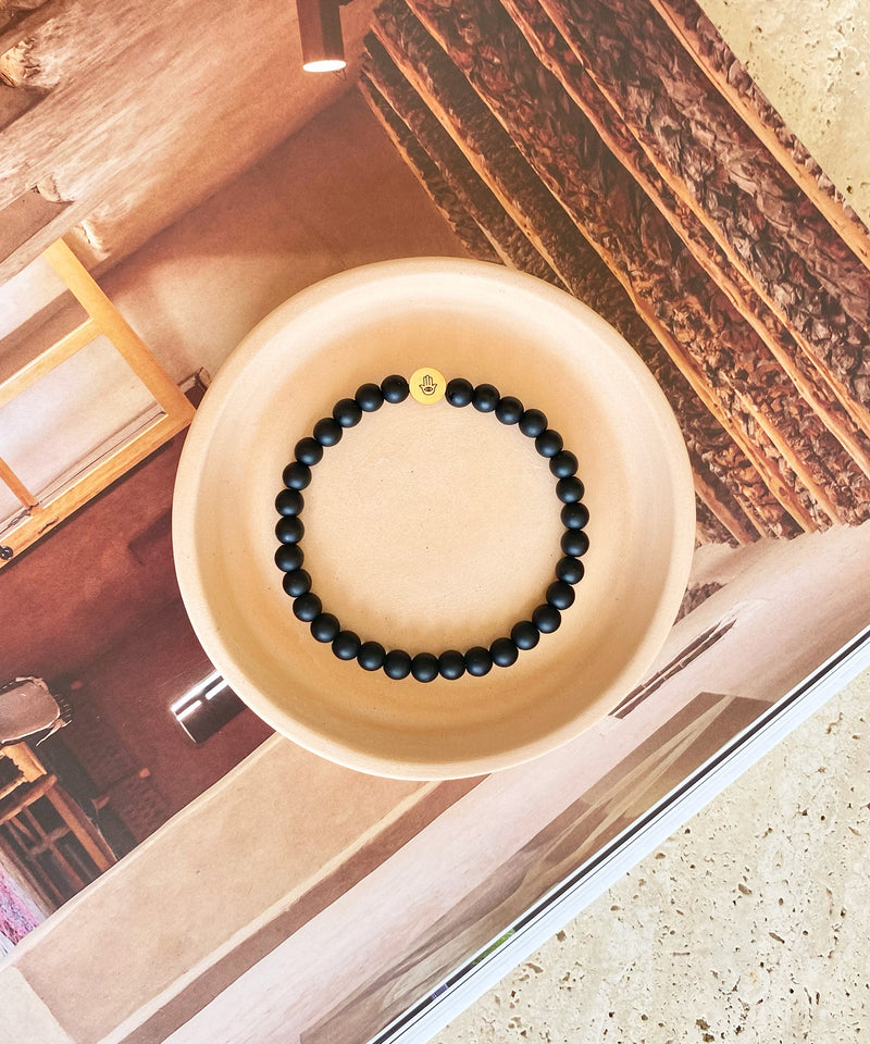 EYE OF PROSPERITY BRACELET WITH ONYX