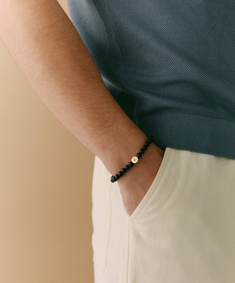 EYE OF PROSPERITY BRACELET WITH ONYX