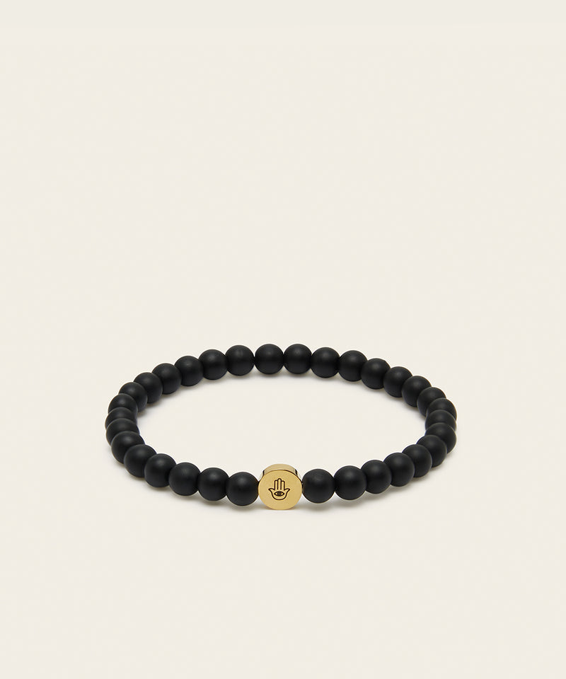 EYE OF PROSPERITY BRACELET WITH ONYX