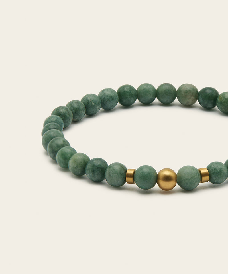 HARVEST MOON BRACELET WITH BURMESE JADE