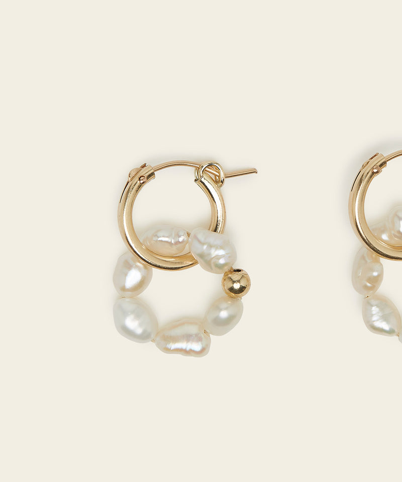 ISLAND DREAMS EARRINGS WITH PEARL