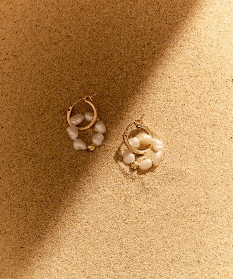 ISLAND DREAMS EARRINGS WITH PEARL