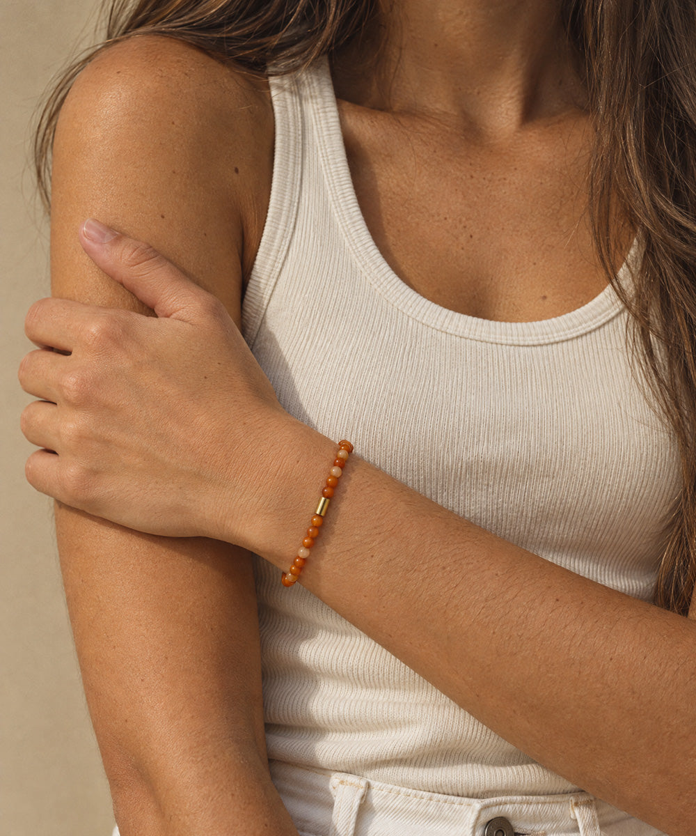 KINDRED CATALYST BRACELET WITH CARNELIAN