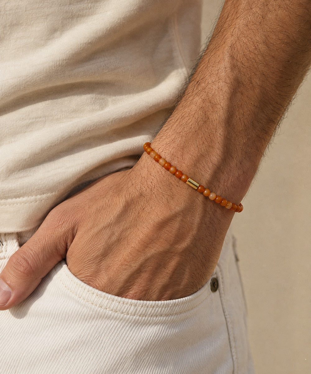 KINDRED CATALYST BRACELET WITH CARNELIAN