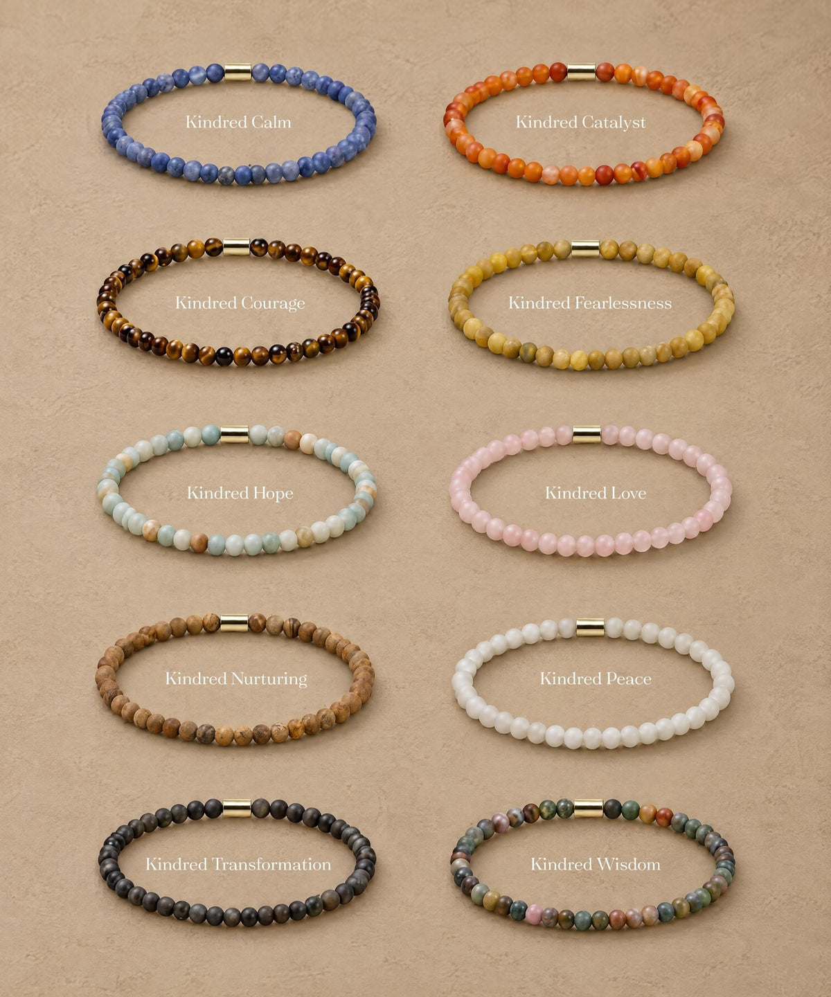 CREATE A 3 BRACELET STACK (KINDRED COLLECTION)