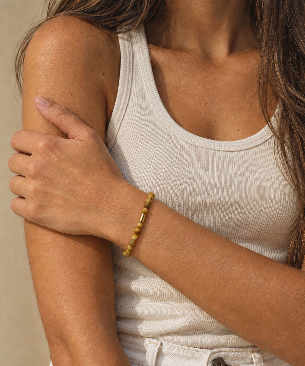 KINDRED FEARLESSNESS BRACELET WITH GOLDEN TIGER'S EYE