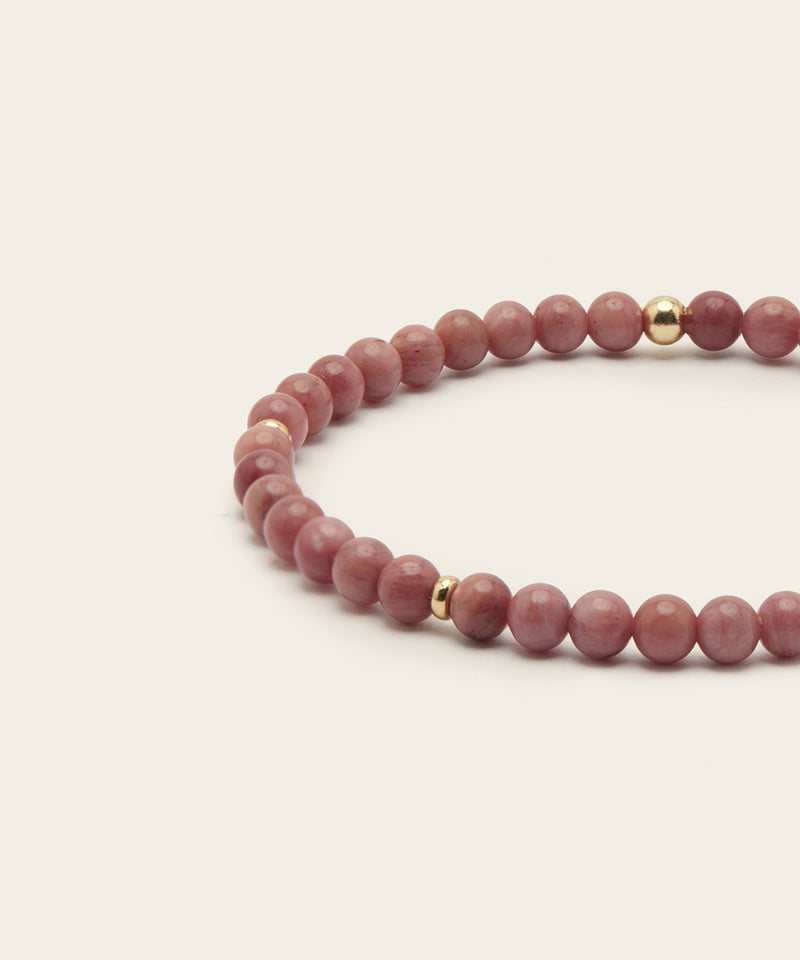 KINDRED HEALING BRACELET WITH RHODONITE